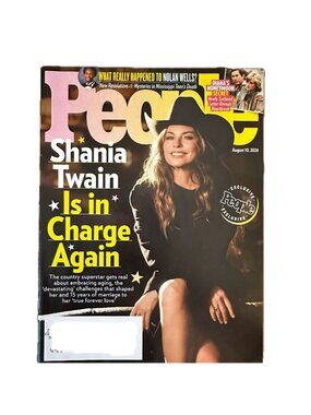 People Magazine August 10 2026 Shania Twain Nolan Wells Princess Diana Honeymoon
